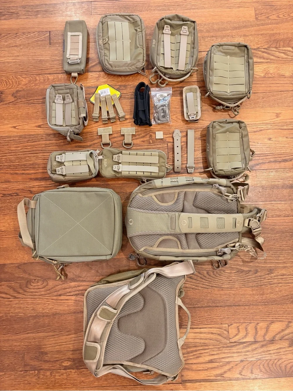 Modular Tactical Backpack in Tan - Unbranded